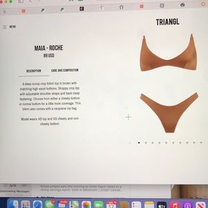 Triangl bikini